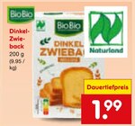 Aktuelle Brötchen Angebote bei Netto Marken-Discount in Oberhausen Aktuelles Dinkel-Zwieback Angebot bei Netto Marken-Discount in Oberhausen ab 1,99 €