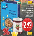 EDEKA - Naturrein Konfitüre Extra oder passiert Angebot im Prospekt Naturrein Konfitüre Extra oder passiert bei EDEKA im Prospekt "" für 2,49 €