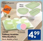 Faltbare, verstĂ€rkte Silikonbackform im ALDI SĂD Prospekt Faltbare, verstĂ€rkte Silikonbackform von Crofton im aktuellen ALDI SĂD Prospekt fĂŒr 4,99 âŹ