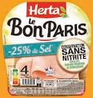 Le Bon Paris -25% de Sel Conservation Sans Nitrite à U Express dans Lacanau Ocean