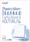 Ramette papier blanc 500 feuilles - SIMPL dans le catalogue Carrefour Market
