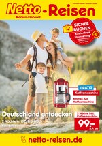 Netto Reisen Prospekt für Lauterach mit 1 Seiten Netto Reisen Prospekt für Lauterach: "Reisen zum Discountpreis", 1 Seiten, 01.09.2020 - 30.09.2020