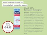 Olynth 0,1 % Schnupfen Dosierspray Angebot in Königs Wusterhausen Olynth 0,1 % Schnupfen Dosierspray im aktuellen Prospekt bei LINDA Premiumapotheke in Königs Wusterhausen