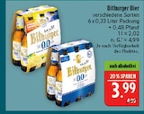 Bier Angebote von Bitburger bei Marktkauf Döbeln für 3,99 €
