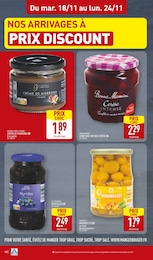 Prix et réduction Marron dans le prospectus Aldi en cours Offre Marron dans le catalogue Aldi du moment à la page 18