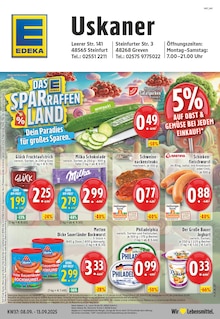Aktueller EDEKA Prospekt (Emsdetten, 24 Seiten zum blättern EDEKA Prospekt Aktuelle Angebote mit 24 Seiten