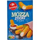 Mozzarella sticks surgelés - CARREFOUR SENSATION en promo chez Carrefour Metz à 3,59 €