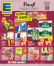 Bier im WEZ Prospekt in Porta Westfalica Aktueller WEZ Prospekt mit Bier, "Die WEZette", Seite 1