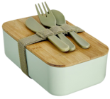Lunch box avec couverts dans le catalogue B&M