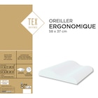 Oreiller "Ergonomique préformé" - TEX HOME en promo chez Carrefour Brest à 18,74 €