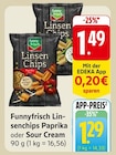 Aktuelle Paprika Angebote bei EDEKA in Koblenz Aktuelles Linsenchips Paprika Angebot bei EDEKA in Koblenz ab 1,29 €