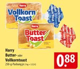Harry Butter- oder Vollkorntoast im Angebot bei famila Nordost in Celle Harry Butter- oder Vollkorntoast Angebote bei famila Nordost Celle für 0,88 €