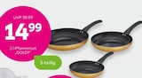 PFANNENSET „GOLDY“ im Angebot bei mömax in Kempten PFANNENSET „GOLDY“ Angebote bei mömax Kempten für 14,99 €