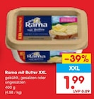 mit Butter gesalzen im Angebot bei Netto Marken-Discount in Lüneburg mit Butter gesalzen Angebote von Rama bei Netto Marken-Discount Lüneburg für 1,99 €
