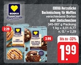 Zimtschnecken oder XXL Triple Chocolate Muffins von EDEKA Herzstücke im aktuellen E center Prospekt für 1,99 €