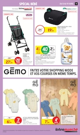 Promos Poussette Canne dans le catalogue "80% REMBOURSÉS EN BONS D'ACHAT SUR LE RAYON BEAUTÉ" de Intermarché Super Poussette Canne en promo dans le catalogue Intermarché Super à la page 19