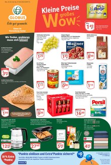 Steinofenpizza im GLOBUS Prospekt "Aktuelle Angebote" mit 18 Seiten (Essen)