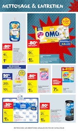 Promos Lessive Liquide dans le catalogue "LE MOIS DES SUPPORTERS" de Carrefour Market Lessive Liquide en promo dans le catalogue Carrefour Market à la page 39