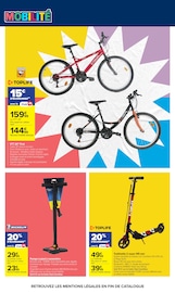 Promos Trottinette dans le catalogue "L'ÉTÉ À LA PLAGE, LA RENTRÉE À LA PAGE." de Carrefour Trottinette en promo dans le catalogue Carrefour à la page 29