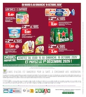 Promos Heineken dans le catalogue "Fête du Charcutier" de Supermarchés Match Heineken en promo dans le catalogue Supermarchés Match à la page 20