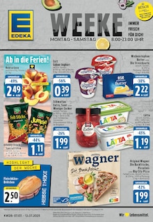 EDEKA Prospekt der KW 27 "Aktuelle Angebote" Aktueller EDEKA Prospekt "Aktuelle Angebote" Seite 1 von 8 Seiten