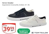 Herren-Sneaker im Angebot bei GLOBUS in St. Ingbert Herren-Sneaker Angebote von Tom Tailor bei GLOBUS St. Ingbert für 39,99 €