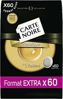 Dosettes café classique N°5 Equilibré - Casino Supermarchés à Gennevilliers Dosettes café classique N°5 Equilibré en promo chez Casino Supermarchés Gennevilliers à 3,57 €