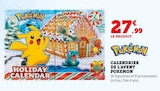 Calendrier de l'Avent Pokemon - Super U à Avignon Calendrier de l'Avent Pokemon en promo chez Super U Avignon à 27,99 €