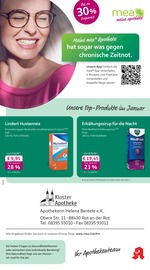 mea - meine apotheke Apotheken Prospekt der aktuellen Woche mit 4 Seiten, gültig von 01.01.2026 bis 31.01.2026, in Heimertingen und Umgebung Aktueller mea - meine apotheke Apotheken Prospekt in Heimertingen und Umgebung, "Unsere Januar-Angebote" mit 4 Seiten, 01.01.2026 - 31.01.2026
