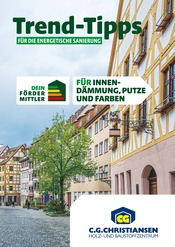 Aktueller C.G. Christiansen Baumarkt Prospekt in Langballig und Umgebung, "Trend-Tipps FÜR DIE ENERGETISCHE SANIERUNG" mit 11 Seiten, 01.11.2024 - 10.11.2024