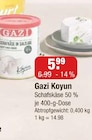 Koyun Schafskäse 50 % Angebote von Gazi bei V-Markt München für 5,99 €