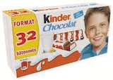 BARRES CHOCOLATEES - KINDER en promo chez U Express Saint-Étienne à 2,15 €