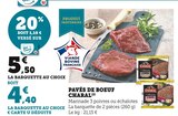 U Express Lyon - Promo PAVÉS DE BOEUF Promo PAVÉS DE BOEUF à 4,40 € dans le catalogue U Express "" à Lyon