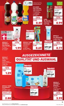 Cola im aktuellen Kaufland Prospekt (Bautzen) Cola im Kaufland Prospekt "Aktuelle Angebote" mit 52 Seiten (Bautzen)