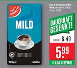 Aktuelles Kaffee Mild gemahlen Angebot bei Marktkauf in Konstanz ab 5,99 €