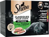 Terrine pour chat coffret traiteur - SHEBA dans le catalogue Cora