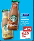 Frappuccino im ALDI SÜD Prospekt Frappuccino von Starbucks im aktuellen ALDI SÜD Prospekt für 1,49 €