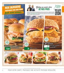 Promo Mini Burger dans le catalogue Supermarchés Match du moment à la page 12