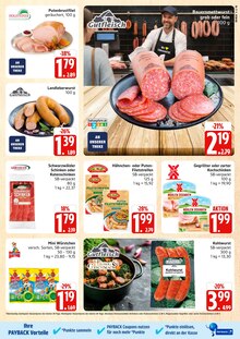 Mettwurst im aktuellen E center Prospekt (Rostock) Mettwurst im E center Prospekt "Top Angebote" mit 40 Seiten (Rostock)