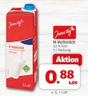 Markant Nordwest Leer - H-Vollmilch Angebot im Prospekt H-Vollmilch bei Markant Nordwest im Leer Prospekt für 0,88 €