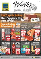 Aktueller EDEKA Prospekt mit Schweinefleisch, "Aktuelle Angebote", Seite 1