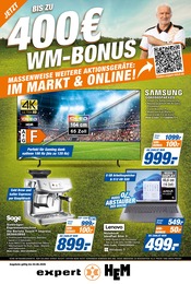 Fernseher im expert Prospekt in Crailsheim Aktueller expert Prospekt mit Fernseher, "Top Angebote", Seite 1