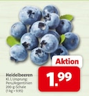 nah&frisch Gütersloh - Heidelbeeren Angebot im Prospekt Heidelbeeren bei nah&frisch im Gütersloh Prospekt für 1,99 €
