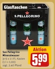 Mineralwasser von San Pellegrino für 5,99 € bei REWE im Angebot Mineralwasser von San Pellegrino im aktuellen REWE Prospekt