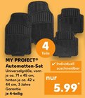 Kaufland Bahnstock - Automatten-Set Angebot im Prospekt Automatten-Set bei Kaufland im Bahnstock Prospekt für 5,99 €
