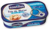 Foie de Morue - Nautilus en promo chez Super U Angoulême à 3,78 €
