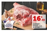 Promo Agneau : Gigot à Rôtir à 16,50 € dans le catalogue U Express à Rignac