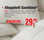 Steppbett Sanitized im Angebot bei Die Möbelfundgrube in Trier Steppbett Sanitized Angebote bei Die Möbelfundgrube Trier für 29,99 €