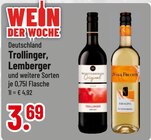 Trollinger oder Lemberger von  im aktuellen Trinkgut Prospekt für 3,69 €