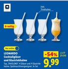 Cocktailgläser und Glastrinkhalme im Angebot bei Lidl in Iserlohn Cocktailgläser und Glastrinkhalme Angebote von LEONARDO bei Lidl Iserlohn für 9,99 €